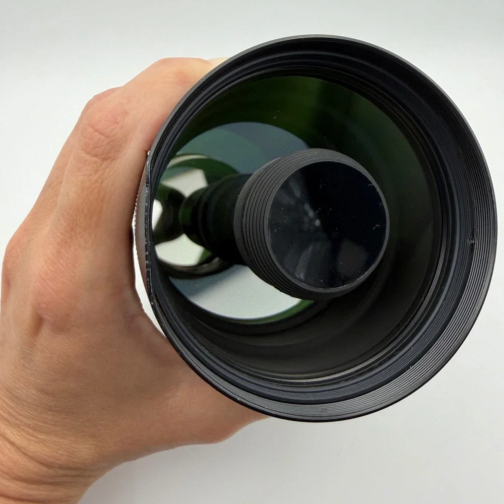 Tamron SP 500mm f/8 55B Lens Canon FD Adaptall-2 Adapter & Extension